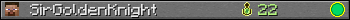 SirGoldenKnight userbar 350x20