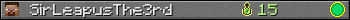 SirLeapusThe3rd userbar 350x20