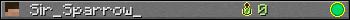 Sir_Sparrow_ userbar 350x20