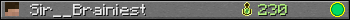 Sir__Brainiest userbar 350x20