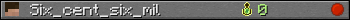 Six_cent_six_mil userbar 350x20