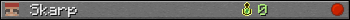 Skarp userbar 350x20