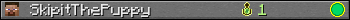 SkipitThePuppy userbar 350x20