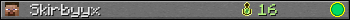 Skirbyyx userbar 350x20