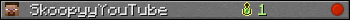 SkoopyyYouTube userbar 350x20