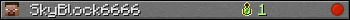 SkyBlock6666 userbar 350x20