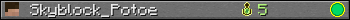 Skyblock_Potoe userbar 350x20