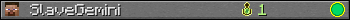 SlaveGemini userbar 350x20