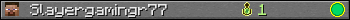 Slayergamingr77 userbar 350x20