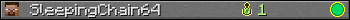 SleepingChain64 userbar 350x20