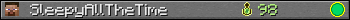 SleepyAllTheTime userbar 350x20