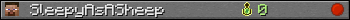 SleepyAsASheep userbar 350x20