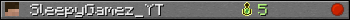 SleepyGamez_YT userbar 350x20