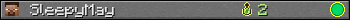 SleepyMay userbar 350x20