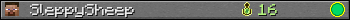 SleppySheep userbar 350x20