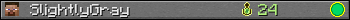 SlightlyGray userbar 350x20