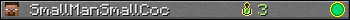 SmallManSmallCoc userbar 350x20