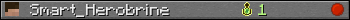 Smart_Herobrine userbar 350x20