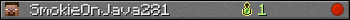 SmokieOnJava281 userbar 350x20
