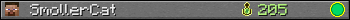 SmollerCat userbar 350x20