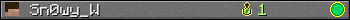 Sn0wy_W userbar 350x20