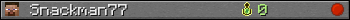 Snackman77 userbar 350x20