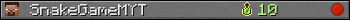 SnakeGameMYT userbar 350x20