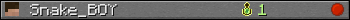 Benutzerleisten 350x20 für Snake_BOY