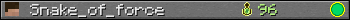 Snake_of_force userbar 350x20