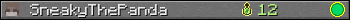 SneakyThePanda userbar 350x20