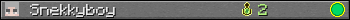 Snekkyboy userbar 350x20