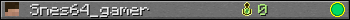 Snes64_gamer userbar 350x20