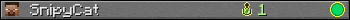 SnipyCat userbar 350x20