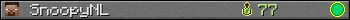 SnoopyNL userbar 350x20