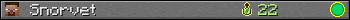 Snorvet userbar 350x20