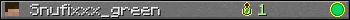 Snufixxx_green userbar 350x20