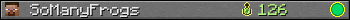SoManyFrogs userbar 350x20
