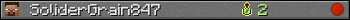 SoliderGrain847 userbar 350x20