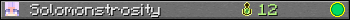 Solomonstrosity userbar 350x20