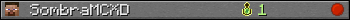 SombraMCXD userbar 350x20
