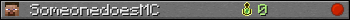 SomeonedoesMC userbar 350x20