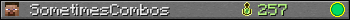 SometimesCombos userbar 350x20