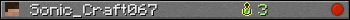 Sonic_Craft067 userbar 350x20