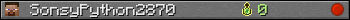 SonsyPython2870 userbar 350x20