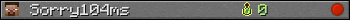Sorry104ms userbar 350x20