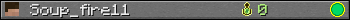 Soup_fire11 userbar 350x20