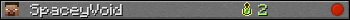 SpaceyVoid userbar 350x20