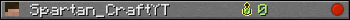 Spartan_CraftYT userbar 350x20