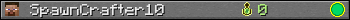 SpawnCrafter10 userbar 350x20