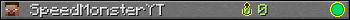 SpeedMonsterYT userbar 350x20